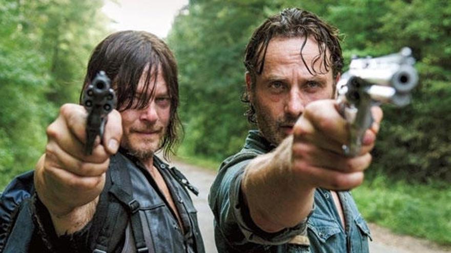 Daryl y Rick en &#039;The Walking Dead&#039;.