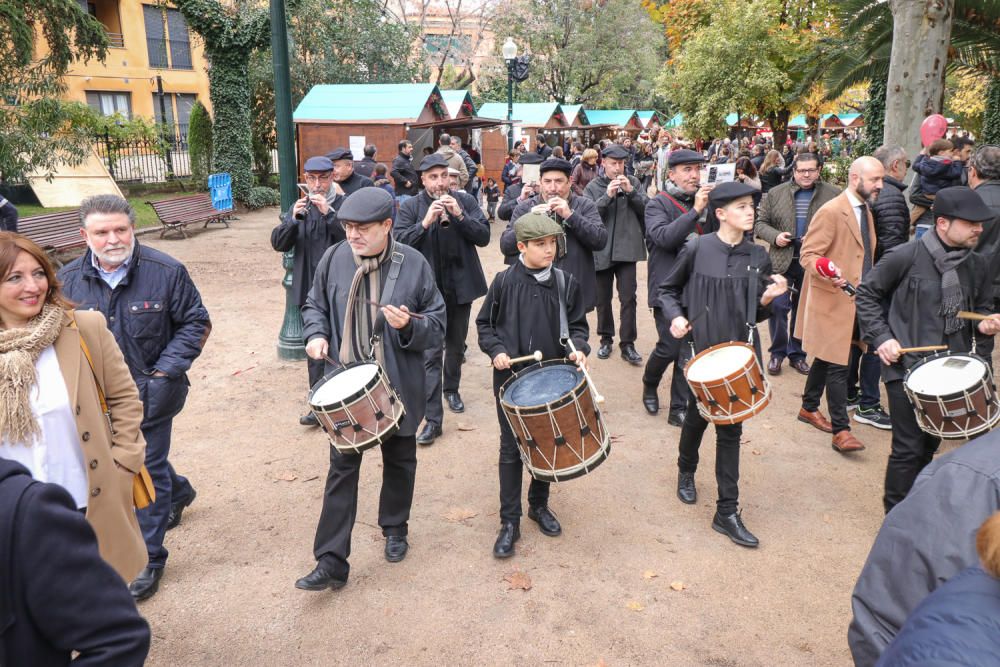 Imágenes del Mercat de Nadal de Alcoy.