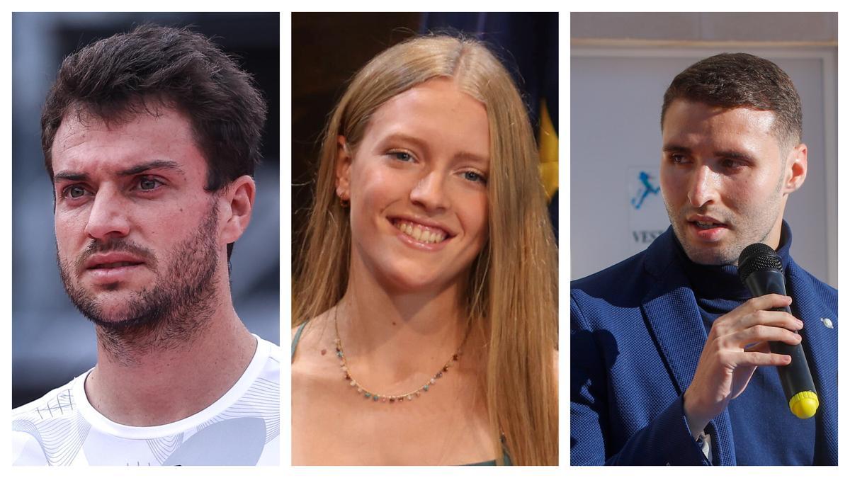 Pedro Martínez, Patricia Pérez y Abel Ruiz.