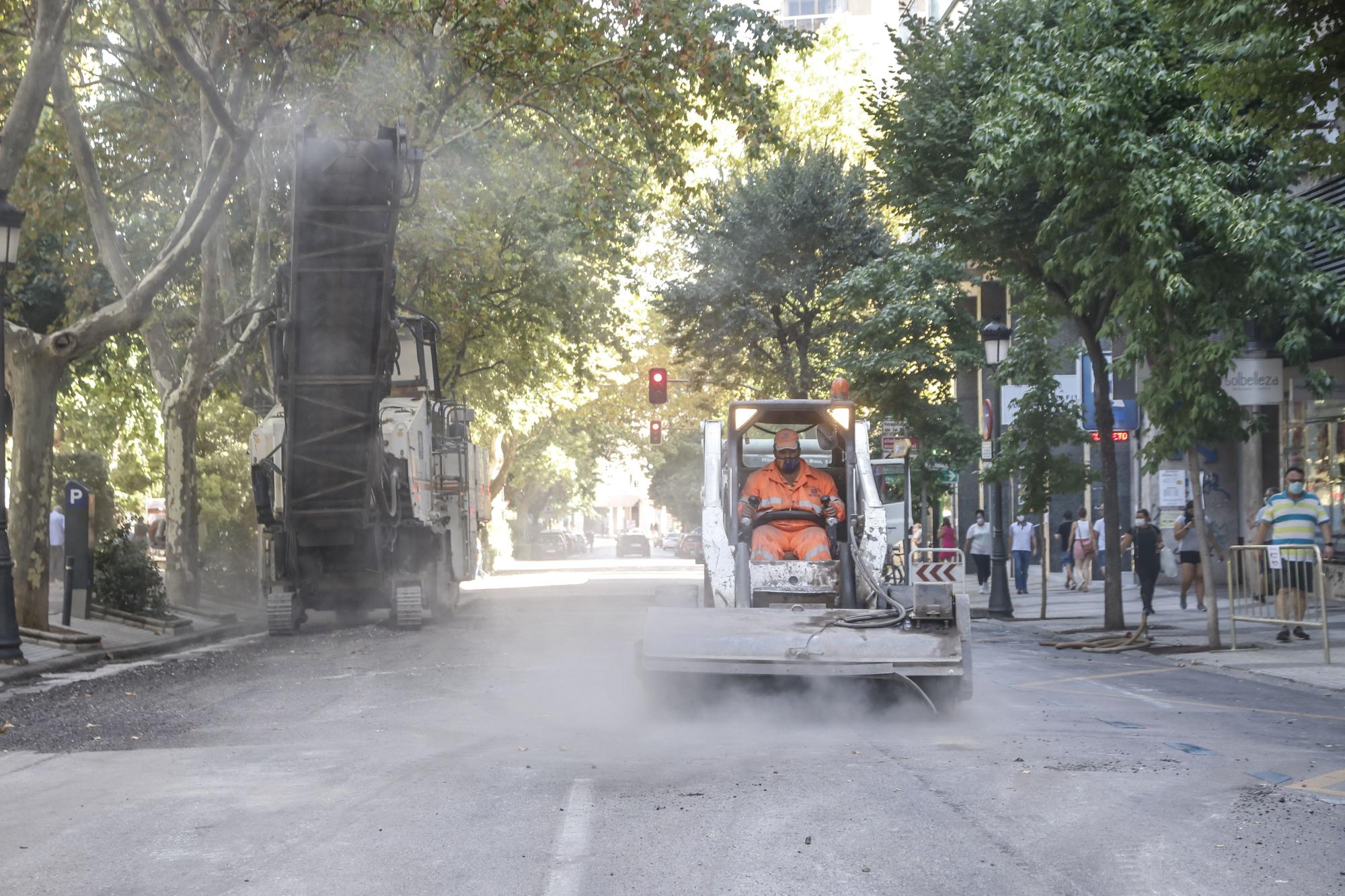 La campaña de asfaltado llega a Las 300 y Perú