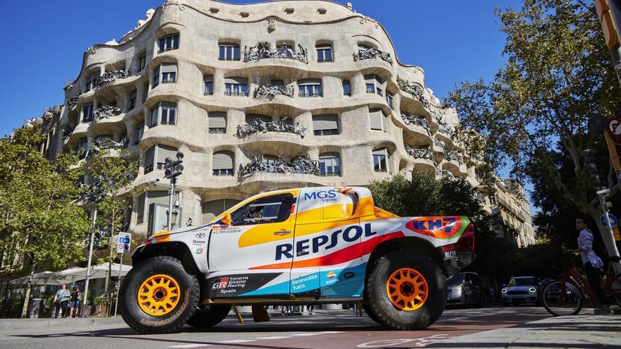 Isidre Esteve inicia a Barcelona el seu camí cap al Dakar