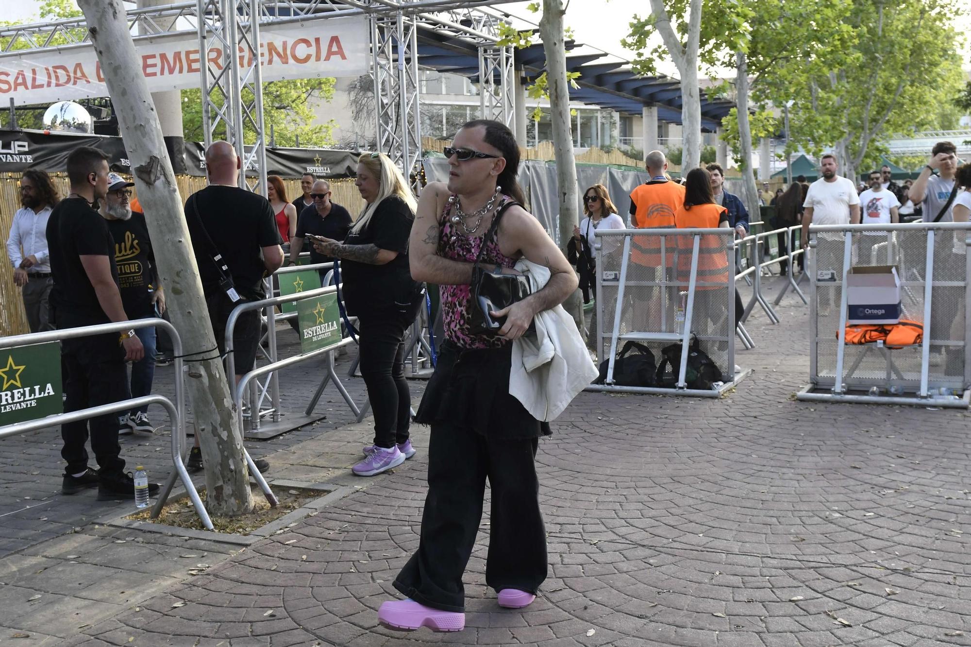Actuación de Niña Polaca y ambiente en el Warm Up (III)