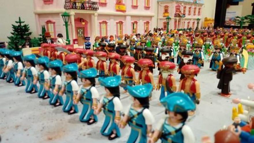 Exposición de Playmobil: Moros y Cristianos de Elche.