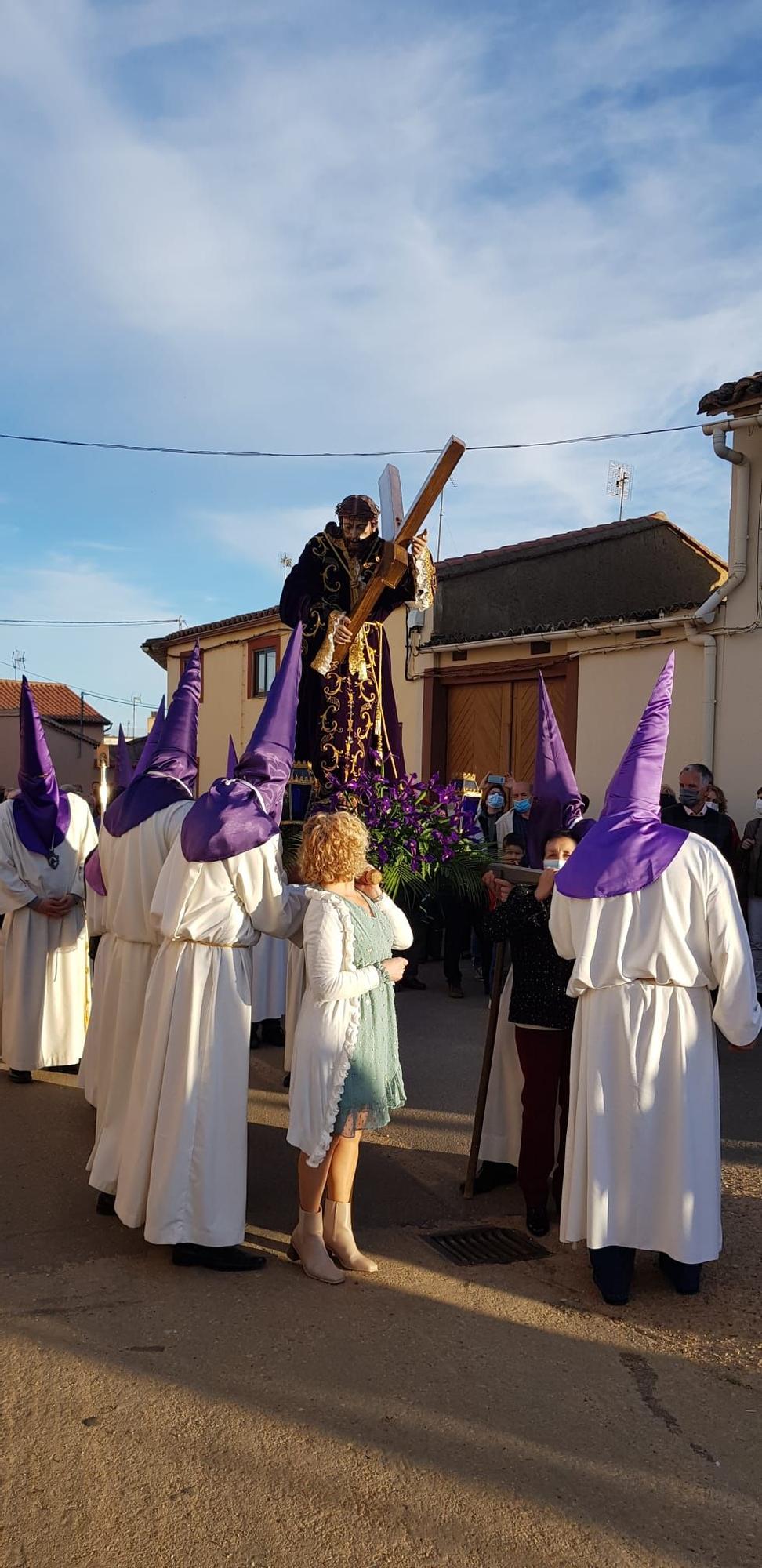 Procesión del Nazareno en Manganeses de la Lampreana