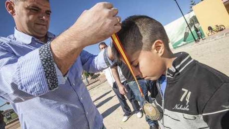 Medalla de oro a las &quot;Olimpiadas de Rafal&quot;