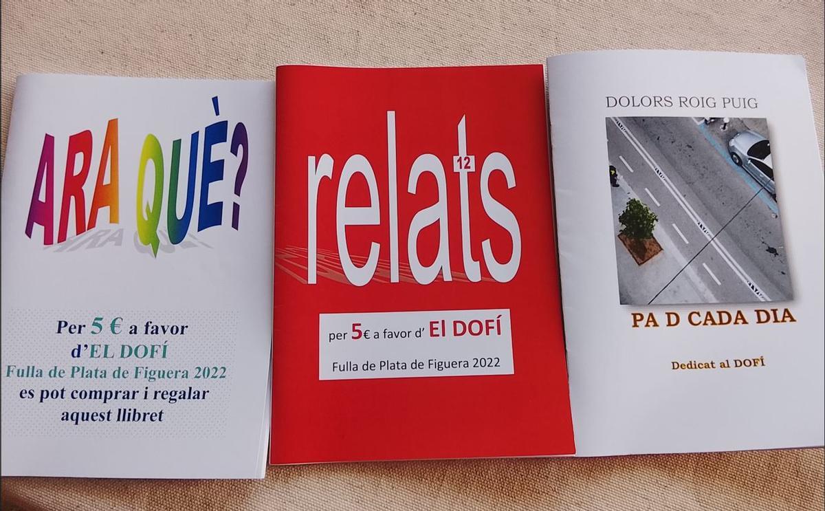 Els tres reculls de relats de Dolors Roig.