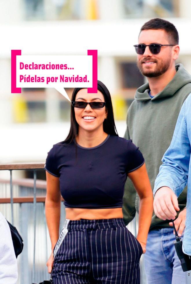 Kourtney Kardashian y Scott Disick por las calles de Nueva York