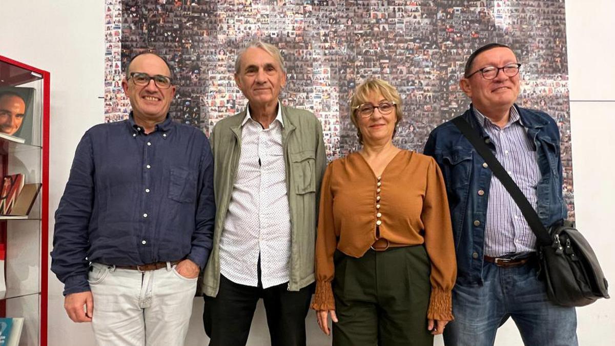 Representantes del partido independentista valenciano, en una foto reciente.