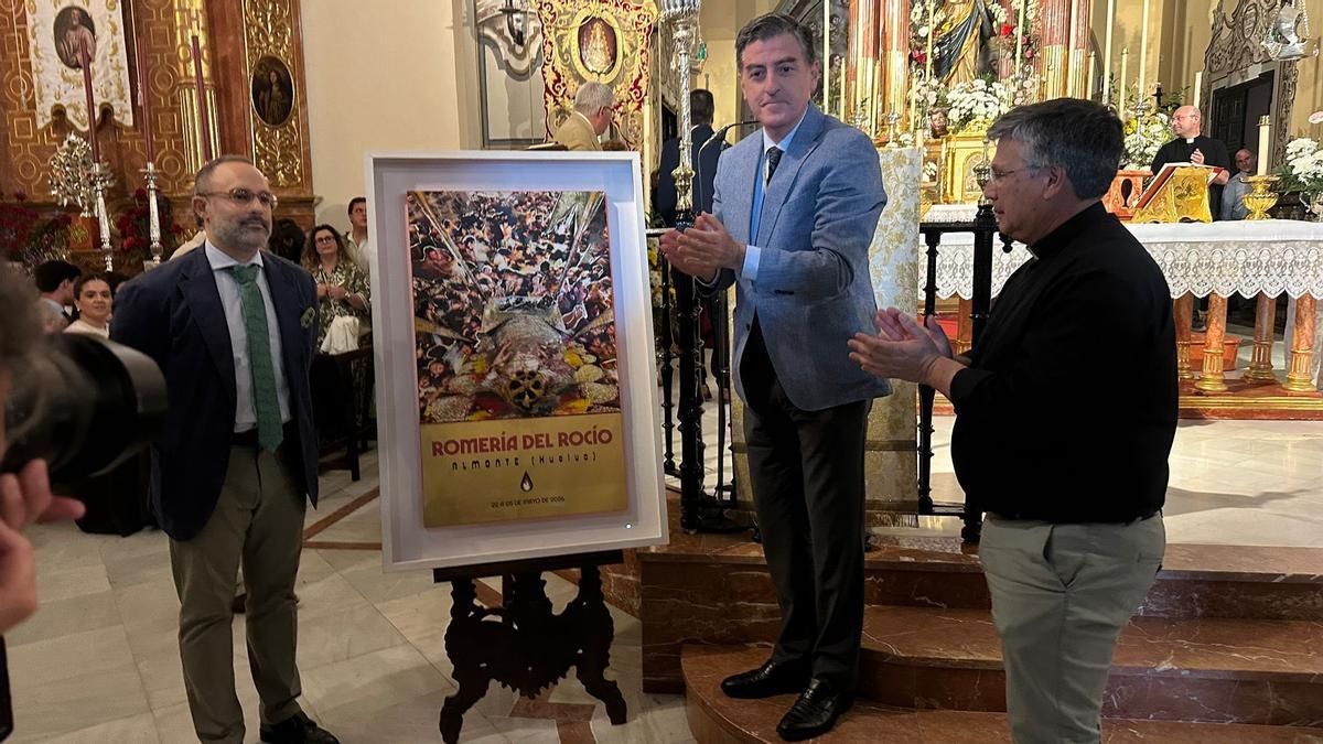 Presentación del cartel anunciado de la Romería del Rocío de la Hermandad Matriz