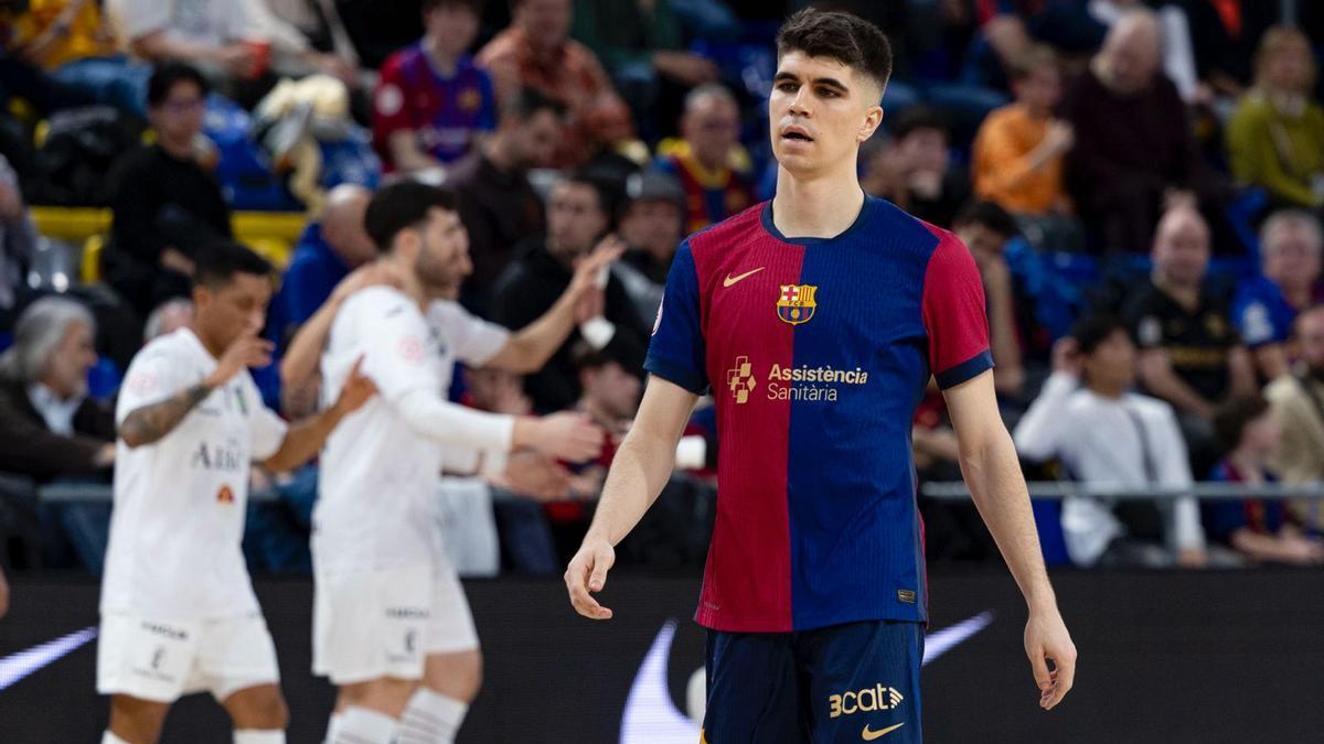 El Barcelona sumó su sexta derrota de la temporada contra el Valdepeñas