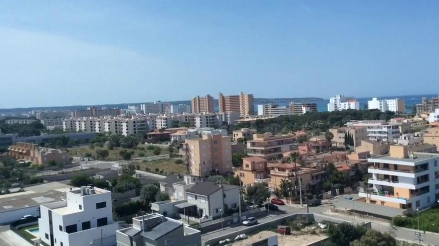 Das Hinterland der Playa de Palma aus der Luft