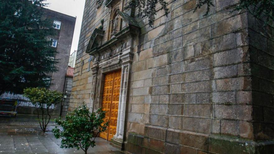 Fachada de la iglesia parroquial de Santa Eulalia.