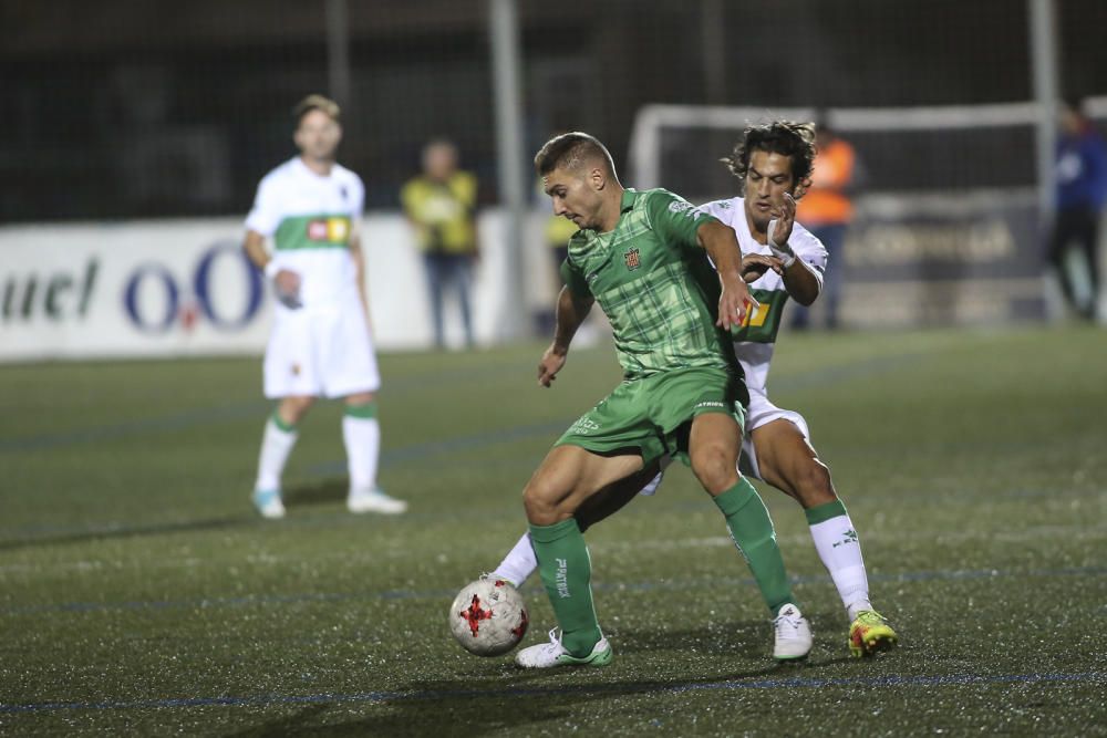 El Elche vuelta alto en Cornellà.