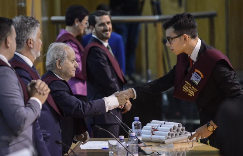 25/05/2018 LAS PALMAS DE GRAN CANARIA. Graduación Colegio Arenas en el Paraninfo de la ULPGC.  FOTO: J. PÉREZ CURBELO  | 25/05/2018 | Fotógrafo: José Pérez Curbelo