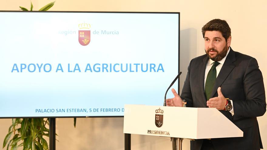 Miras anuncia que la Comunidad ya trabaja en un plan de ayudas al sector agrícola