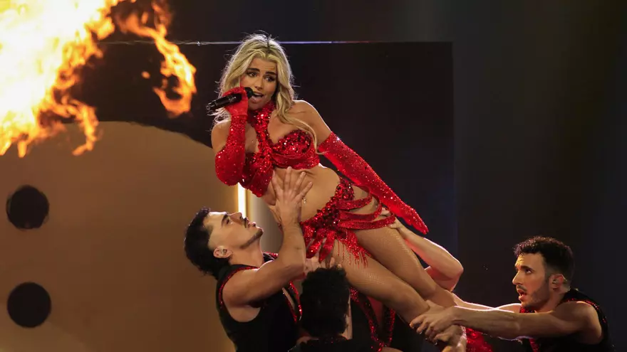 Actuació de Carla Frigo a la segona semifinal del Benidorm Fest 2025