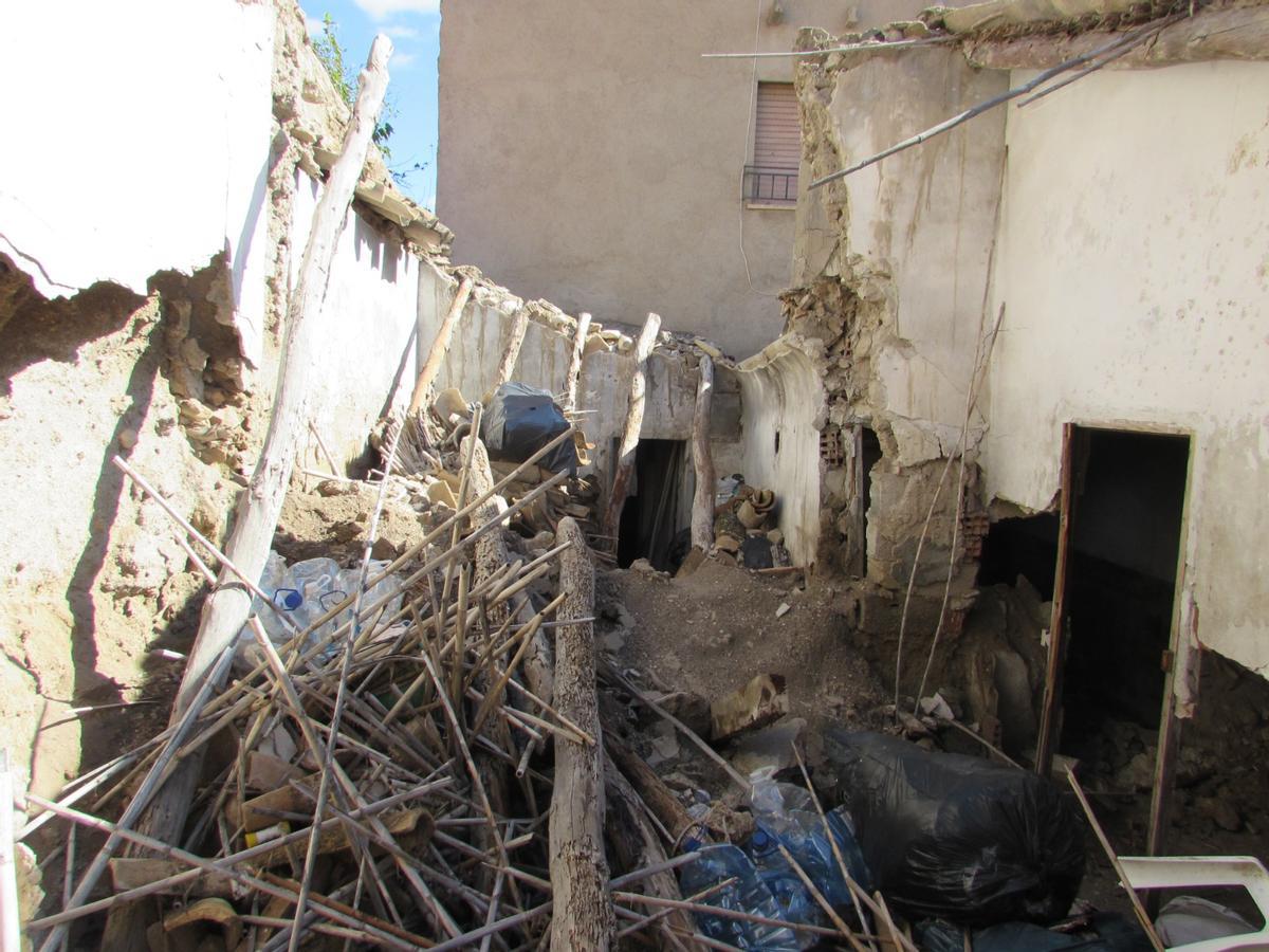 Estado actual de la cubierta del inmueble.