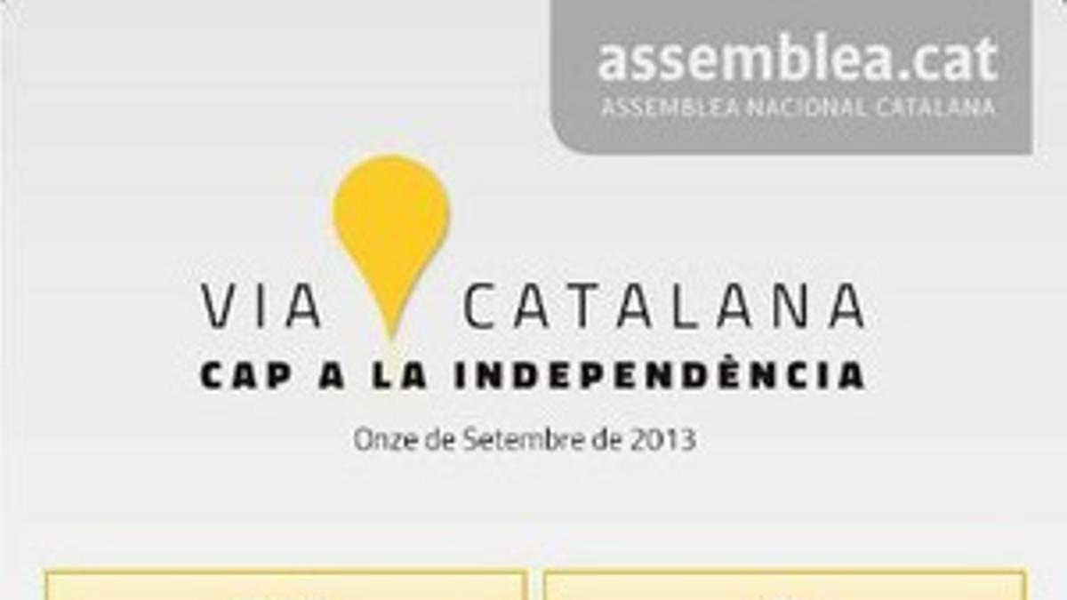 Nace la aplicación móvil de la Via Catalana