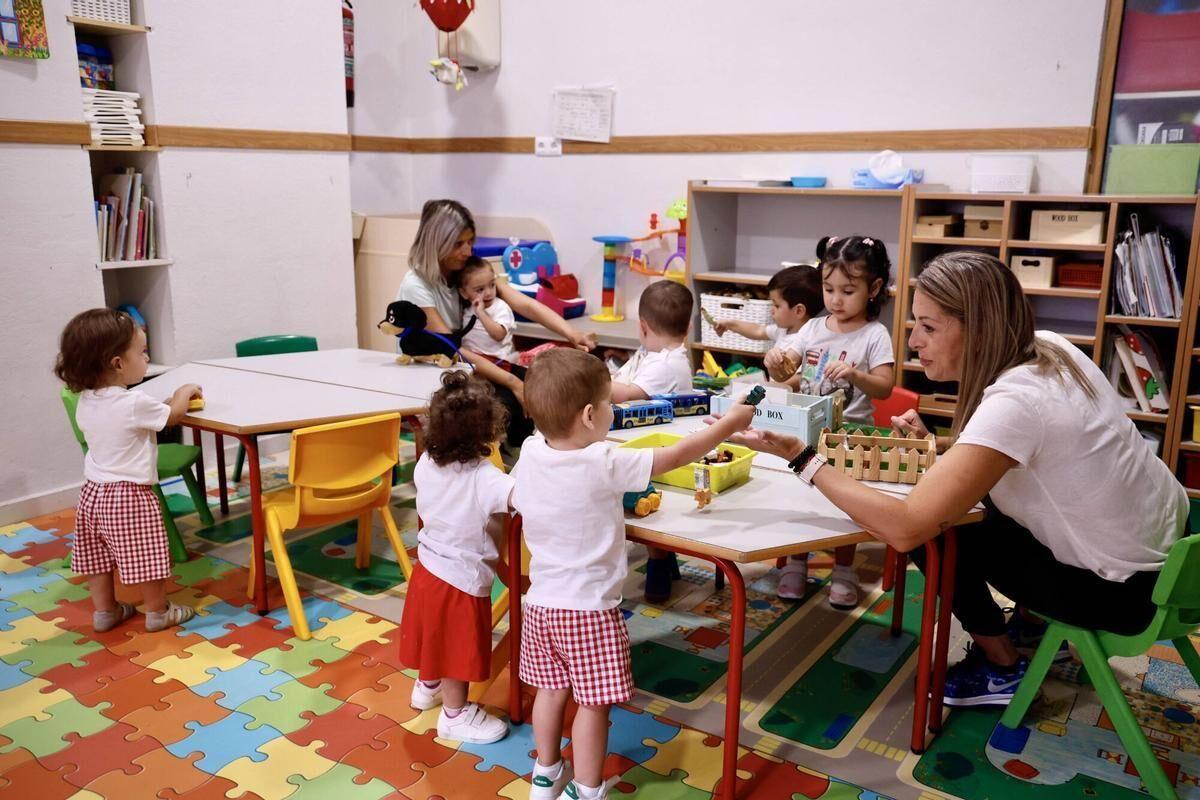 Inicio de curso en las escuelas infantiles, guarderías. Escuela infantil La Cometa