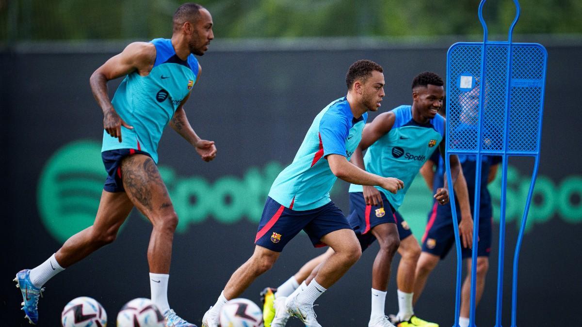 El Barça finalizó su segunda sesión de entrenamiento esta segunda jornada de pretemporada