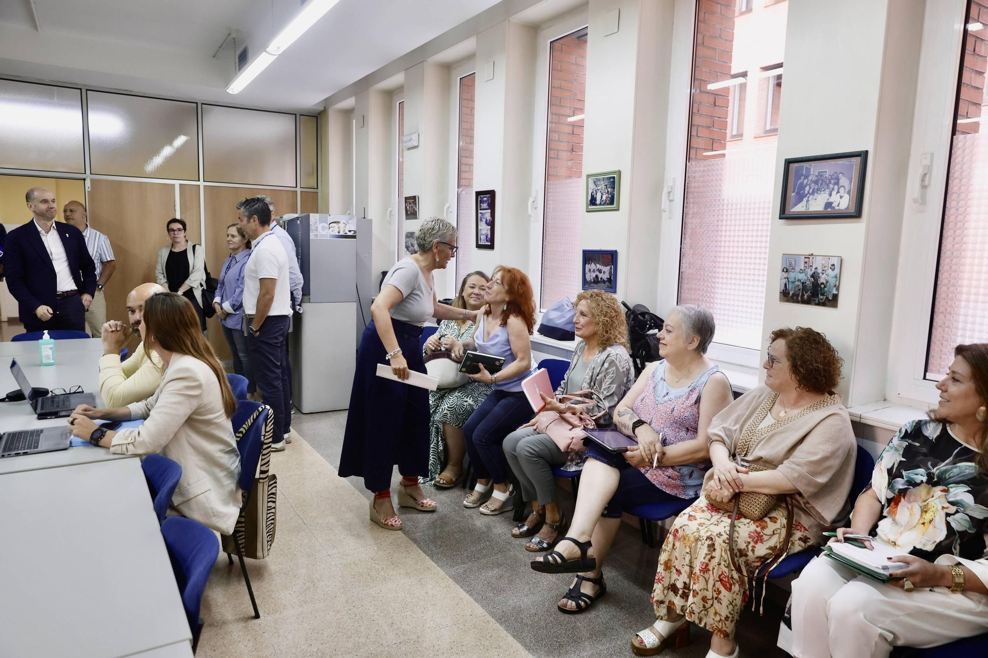 La segunda comisión de seguimiento de la obra del Hospital de Cabueñes, en imágenes