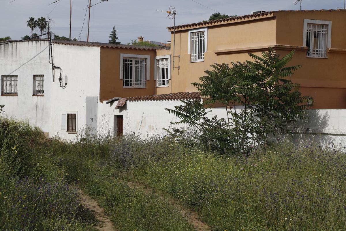 Vivienda donde se registraron las agresiones, en El Brillante.