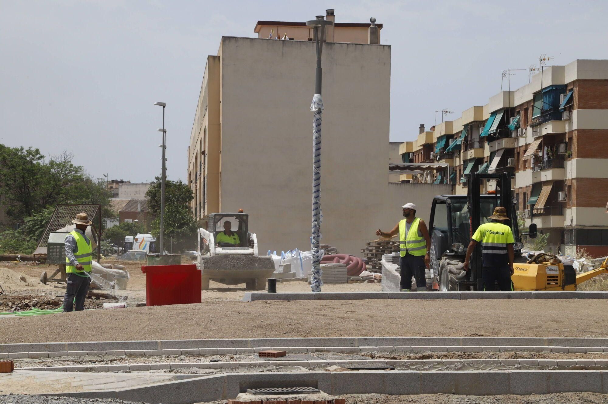 Nuevo retraso en las obras de la avenida de Trassierra