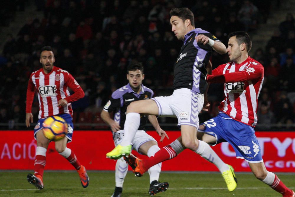 Les imatges del Girona-Valladolid (2-1)