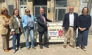 Caballero destaca las inversiones de Gobierno y Concello en la avda. de Galicia
