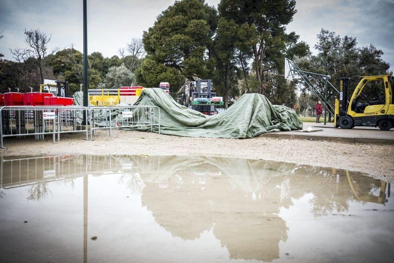 La lluvia suspende la cincomarzada