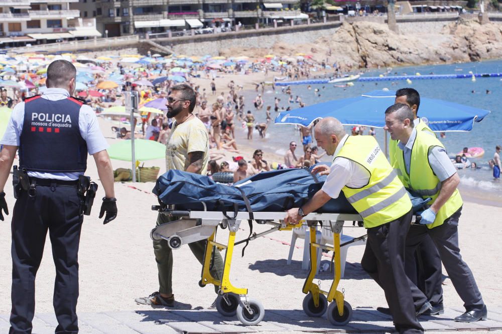 Submarinista mort Tossa de Mar