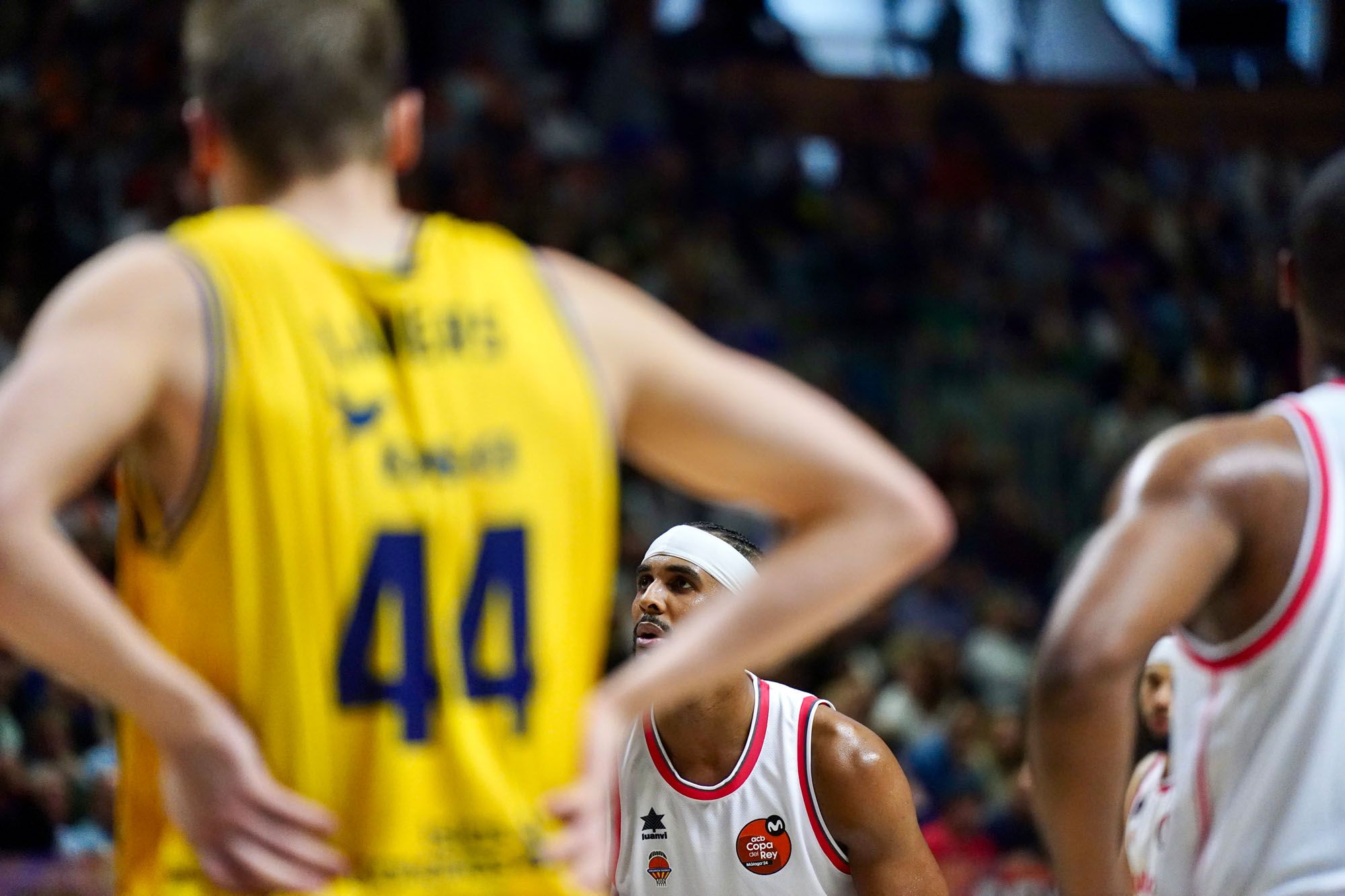 Gran Canaria - Valencia Basket en la Copa del Rey 2024. Álex Zea