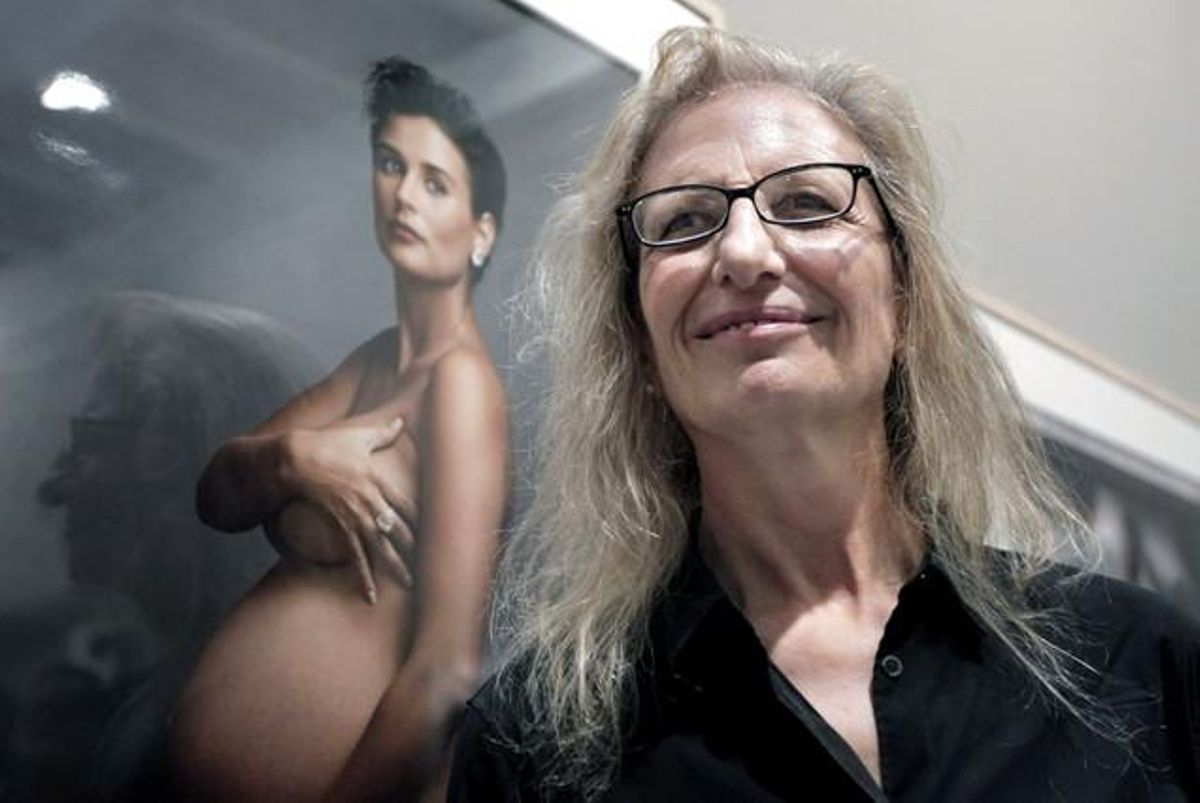 La imatge de Demi Moore embarassada, realitzada per la popular retratista, ha servit de precedent per a nombroses fotos d’embarassos posteriors.