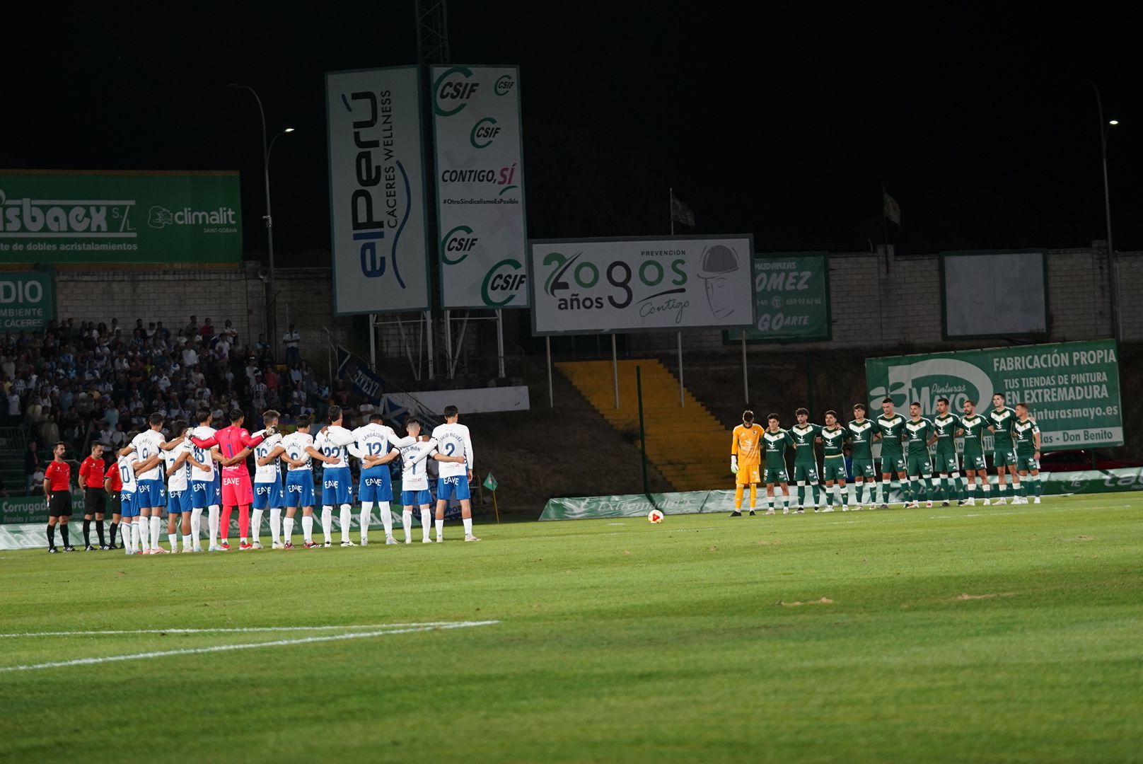 Las imágenes del Cacereño-Tenerife