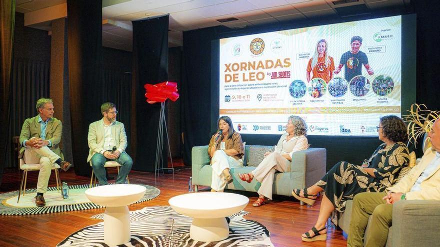 Las jornadas de Leo ensalzan y ponen  en valor el deporte adaptado