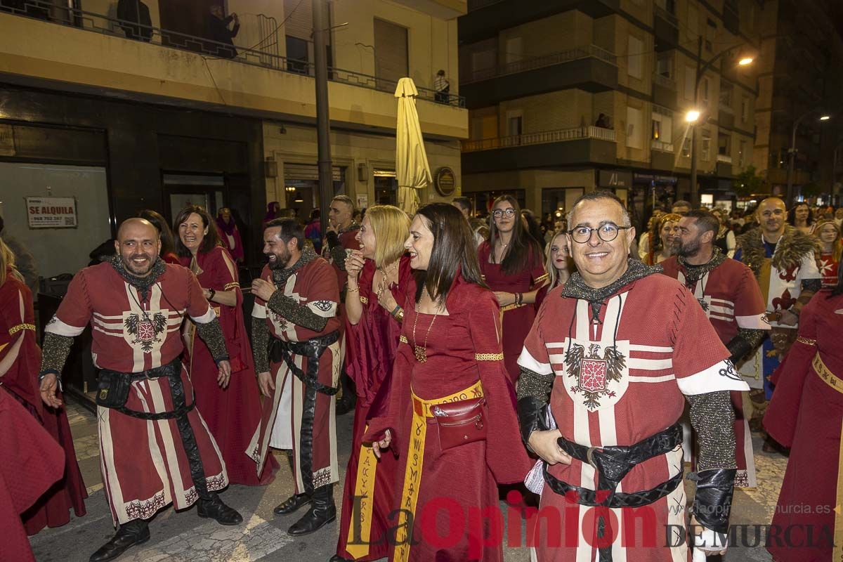 Más de mil festeros desfilan en Caravaca en el encuentro nacional de Moros y Cristianos