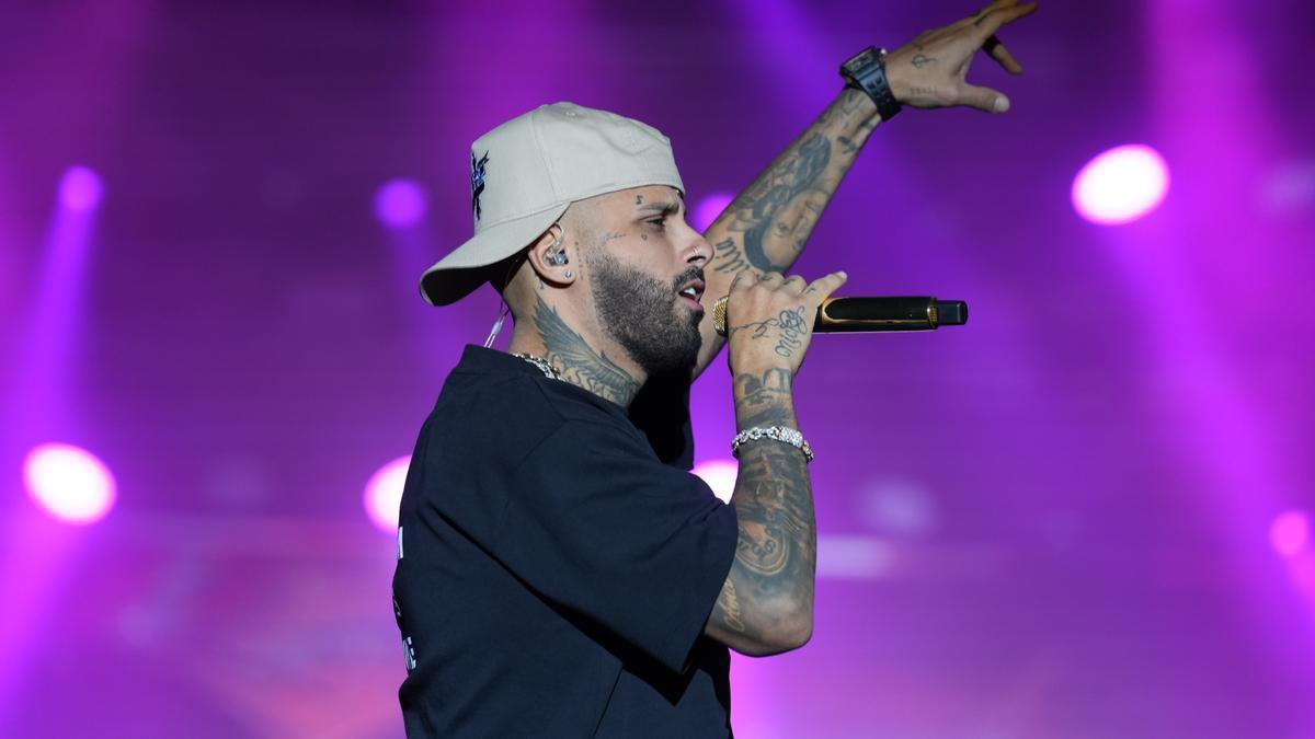 El cantante Nicky Jam fue otros de los grandes conciertos del festival.