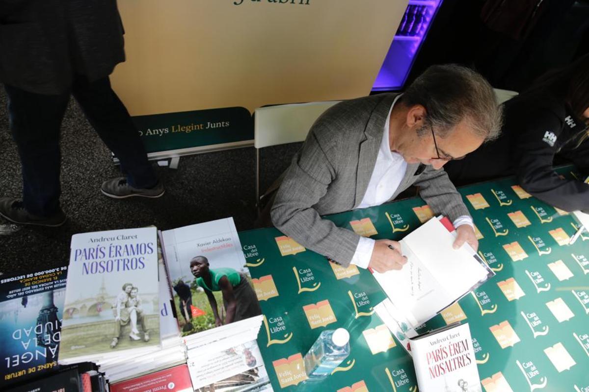 Las firmas de libros de Sant Jordi 2023