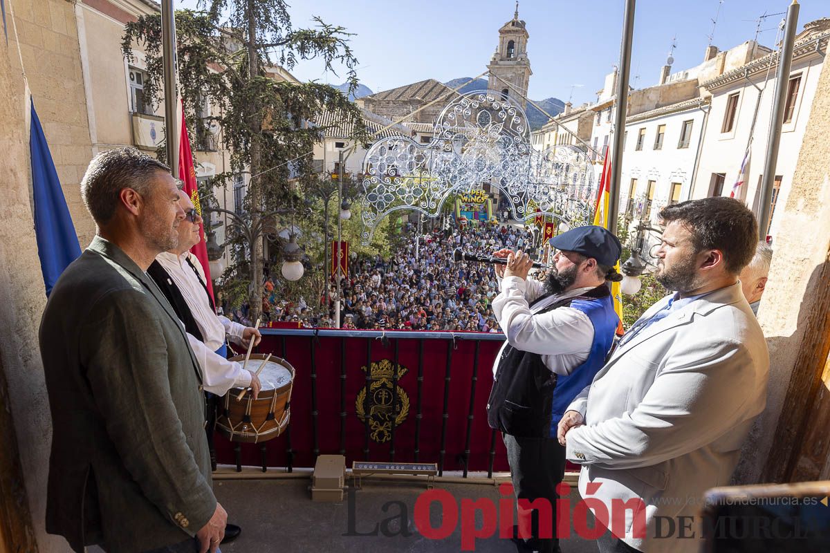 Así ha sido la llegada del 'Tío de la Pita' a Caravaca