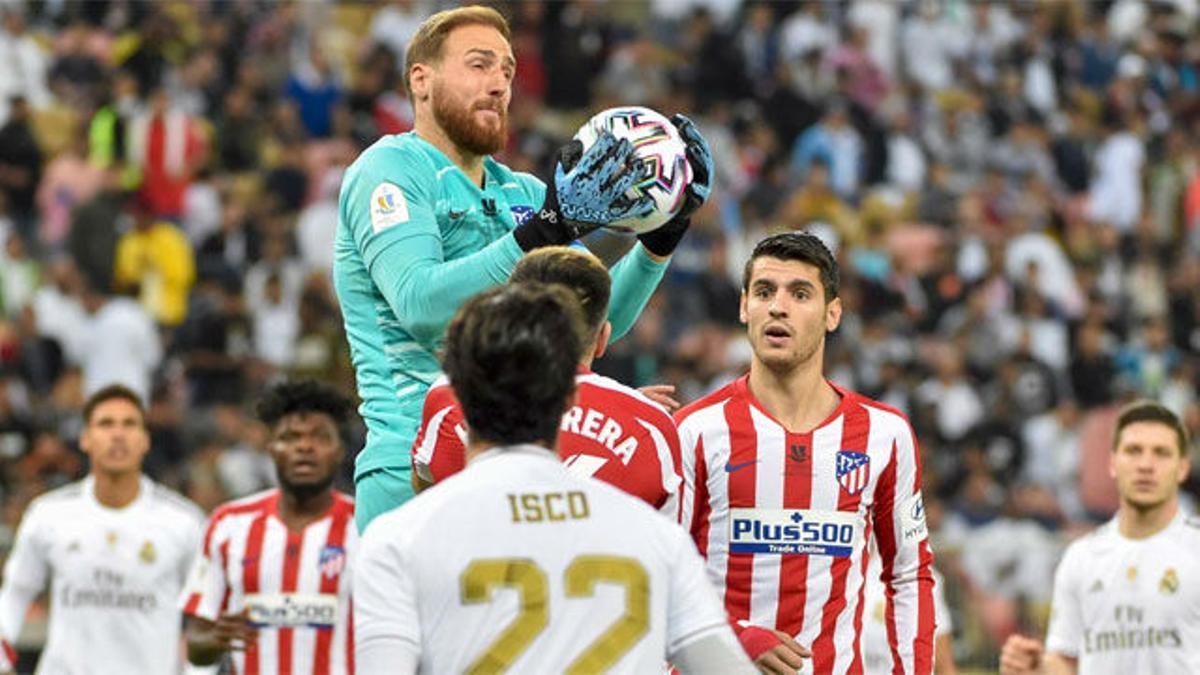 Oblak mantuvo con vida al Atlético hasta la tanda de penaltis