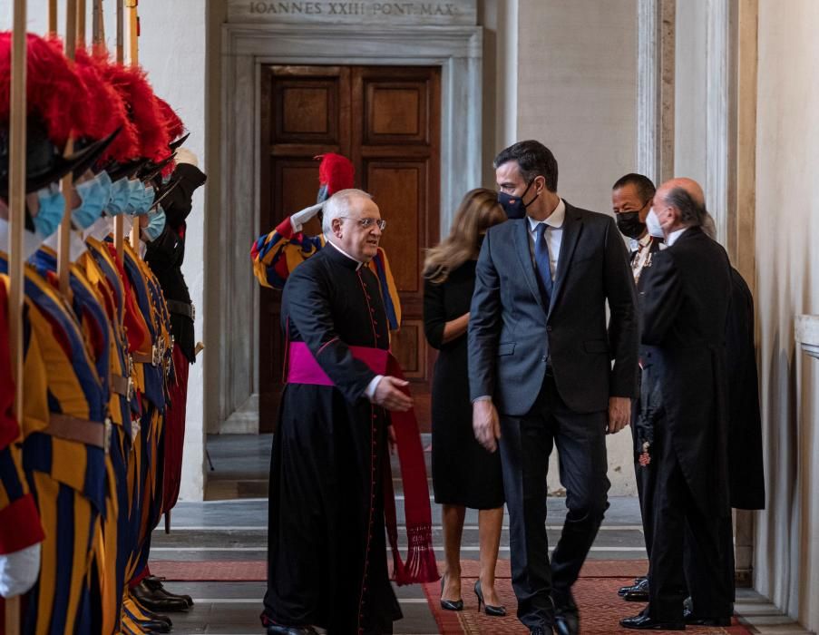 Visita de Pedro Sánchez al Vaticano