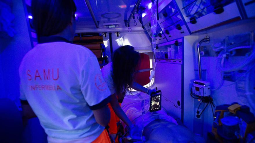 Sanidad devuelve a Elche este verano las dos ambulancias SAMU las 24 horas del día