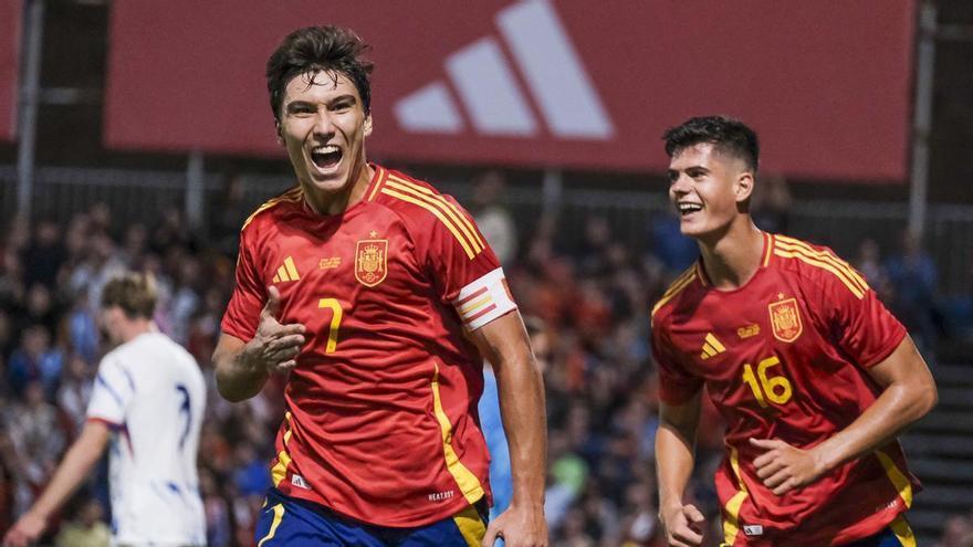La selección sub-21 apabulla a Chipre camino del Europeo