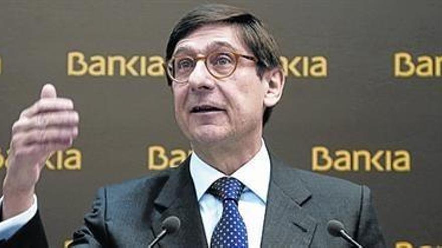 Bankia reduce el 13,4% su beneficio