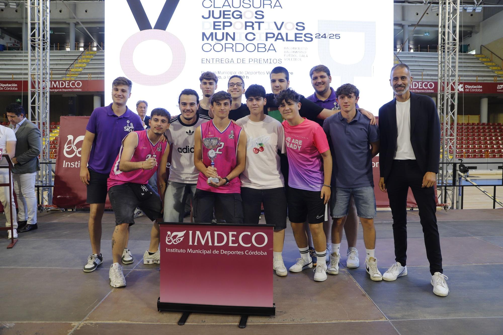 La entrega de premios de los Juegos Municipales en imágenes