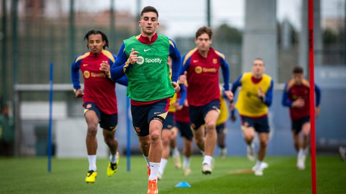 Así ha sido el entrenamiento del Barça tras la victoria ante Las Palmas