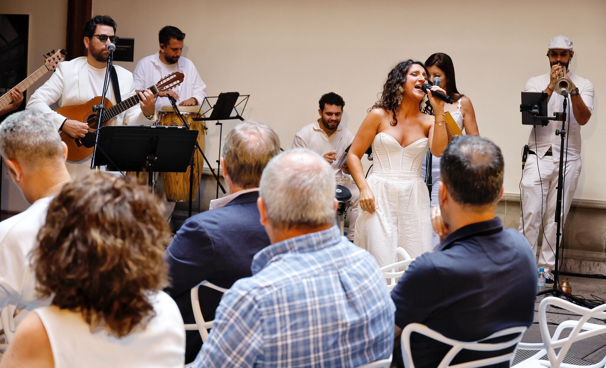 Presentación de la fiesta Bienvenida al Verano en Santa Cruz de Tenerife. 