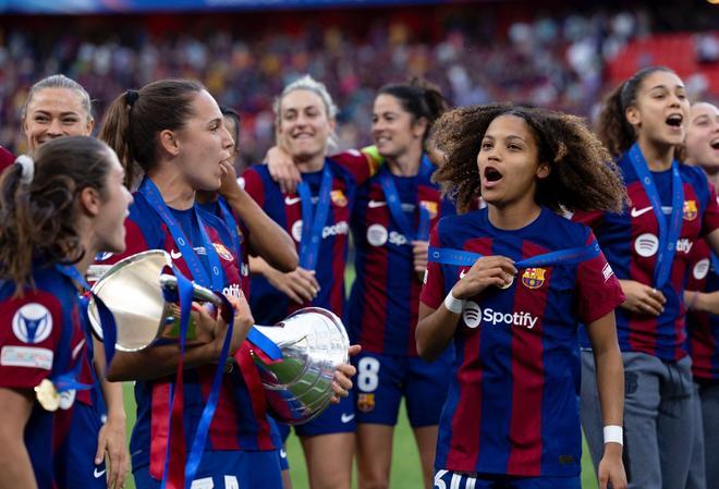 FC Barcelona – Olympique Lyon, la final de la Champions League femenina, en imágenes