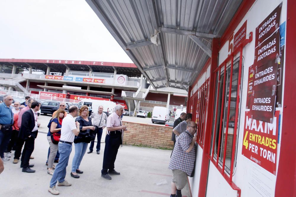 Cues a Montilivi per aconseguir entrades pel Girona-Osasuna