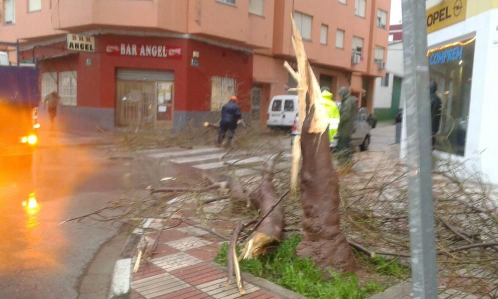 El temporal de lluvia, a su paso por la Safor.